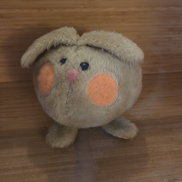 Fisher-Price Other - Fisher-Price Tan and Orange Plush Bunny
